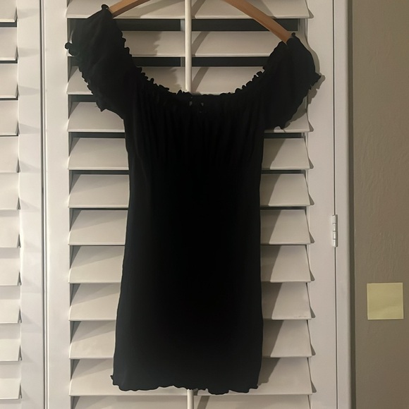 Black Mini Dress - Picture 3 of 3